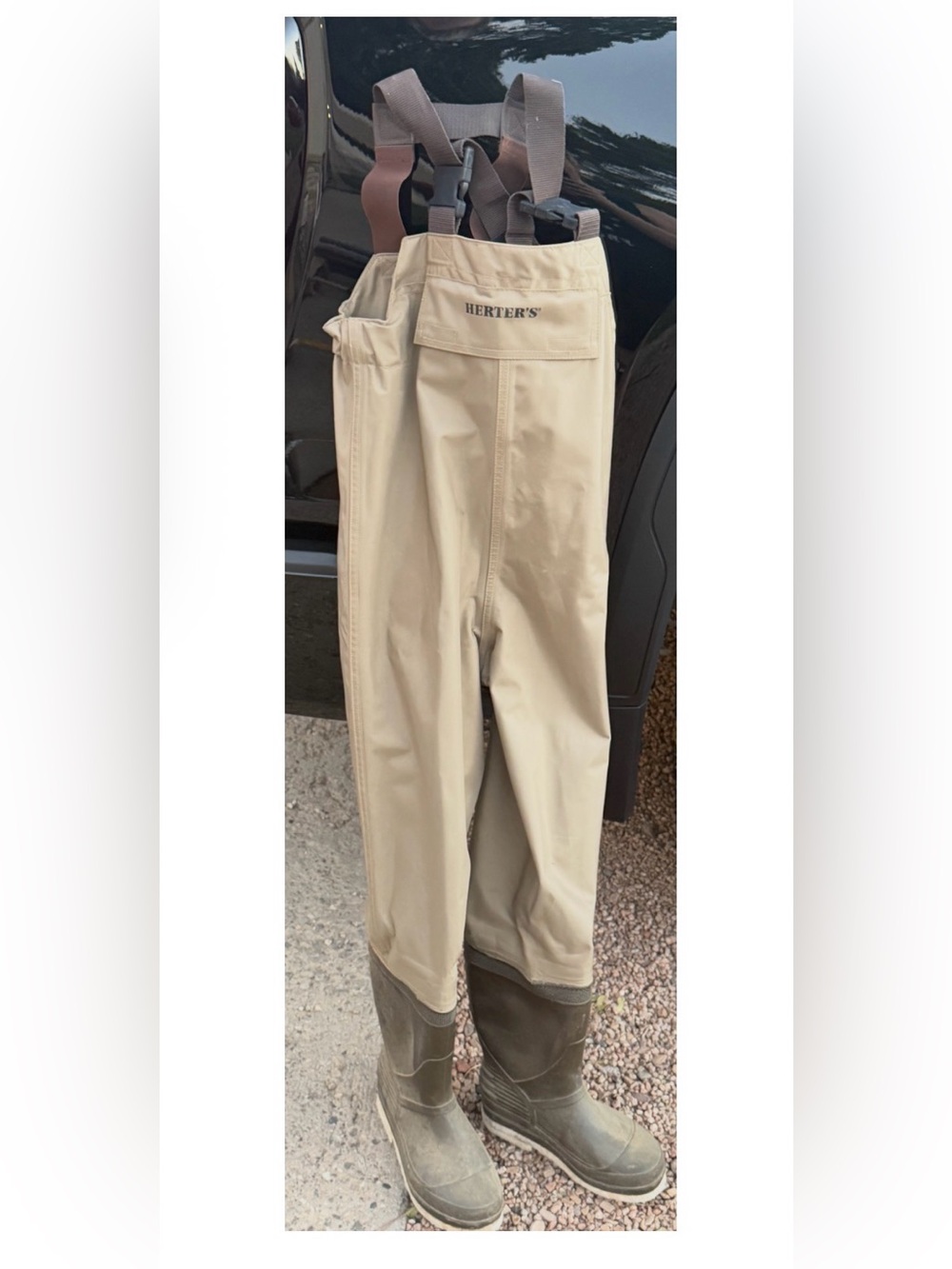 Herter's Youth Three Forks Lug-Sole Chest Waders - Size 3
